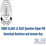 CBSE Class 12 2024 English Question Paper With Answer Key PDF Set 1 1 5 1 February 22 ZPYP